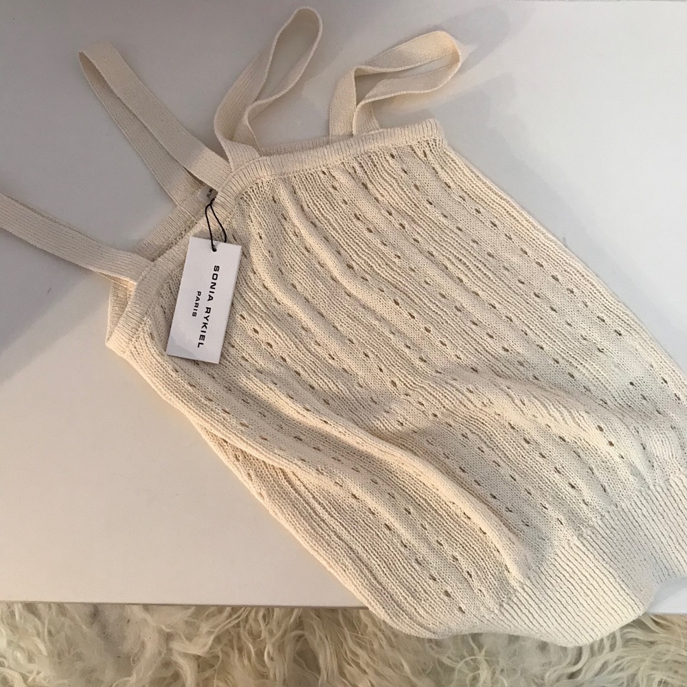SONIA RYKIEL Sleeveless Knit Top